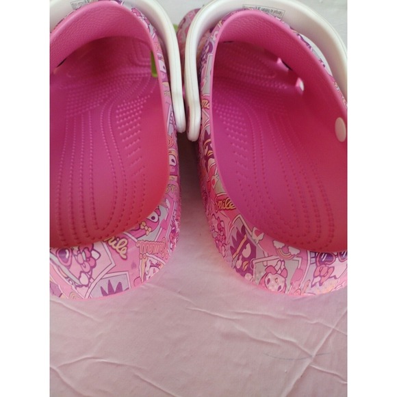 Crocs Shoes women's 12‎ Men's 10 Pink Hello Kitty and Friends With Jibbitz Comfy - Picture 7 of 7